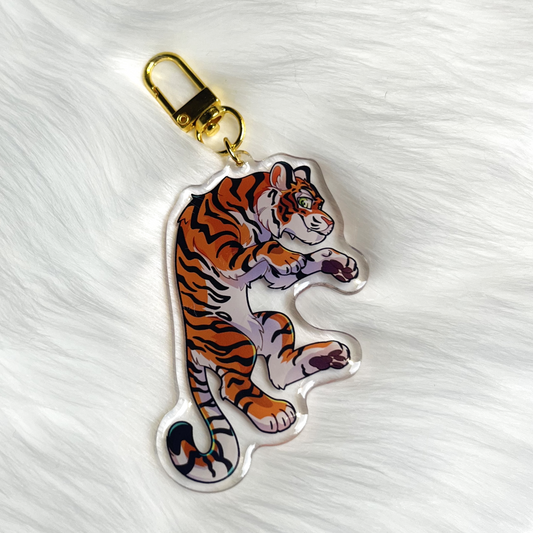 Tiger 3inch Acrylic Charm